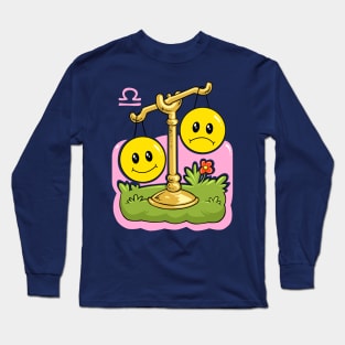 Smiley Libra Long Sleeve T-Shirt